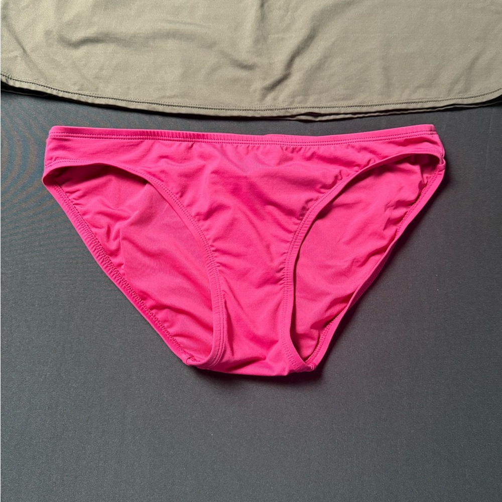 DKNY Gray and Pink Two-Piece Swimsuit - Picture 6 of 7
